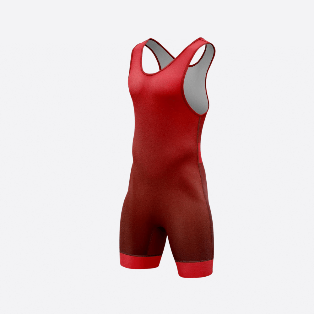 Red Wrestling Singlet